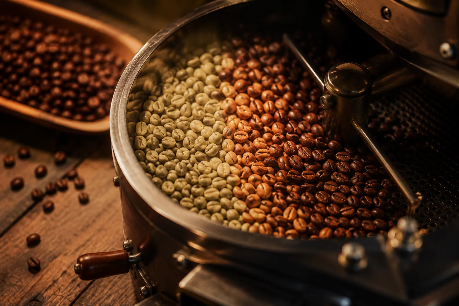 Small batch coffee roasting at Sayfani Coffee House Coppell TX